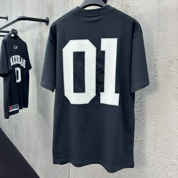 バレンシアガ パロディ バスケットボール シリーズ オーバーサイズ Tシャツ baz99690