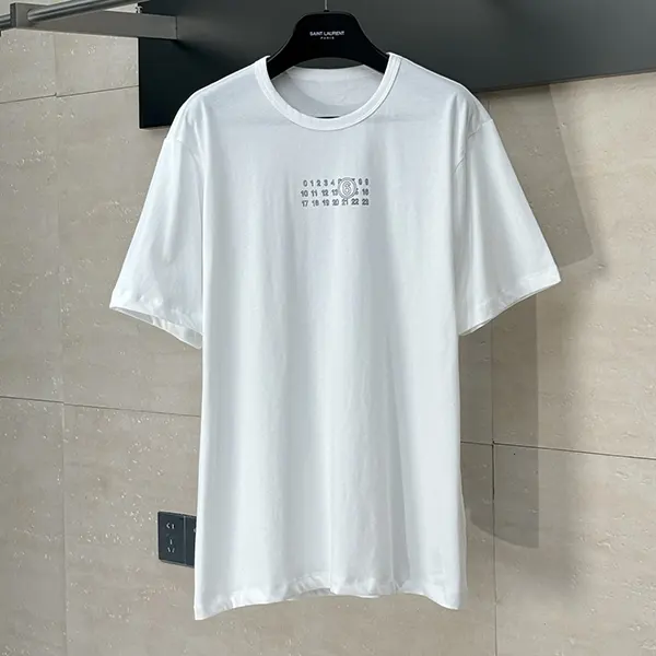 プレゼント最適 エムエムシックス ナンバリング コピー ロゴ Tシャツ May29519