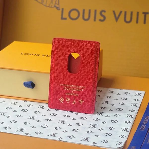 村上隆コラボ【ルイヴィトン】LV×TM ポルトカルトマグネット M14562
