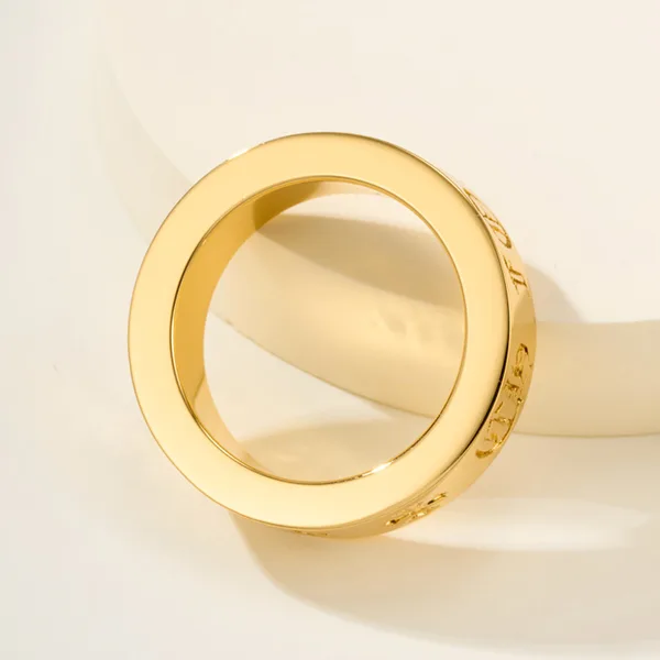 超人気☆クロムハーツ 22K コピー ゴールド スペンサー リング 指輪 GOLD RING Kuu23093