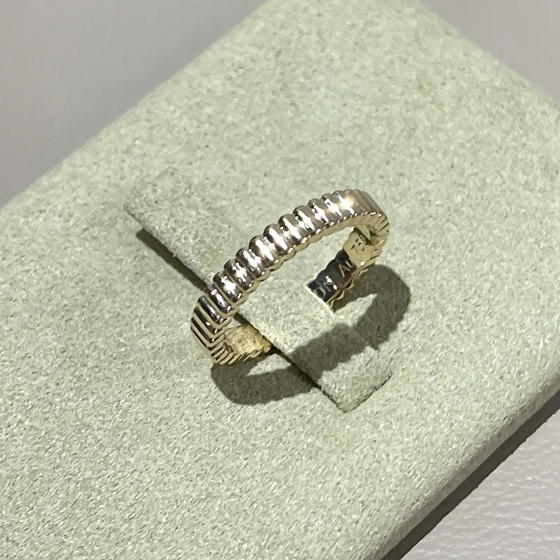 【大特価】BOUCHERON フェイク キャトル グログラン リング スモール bum17557