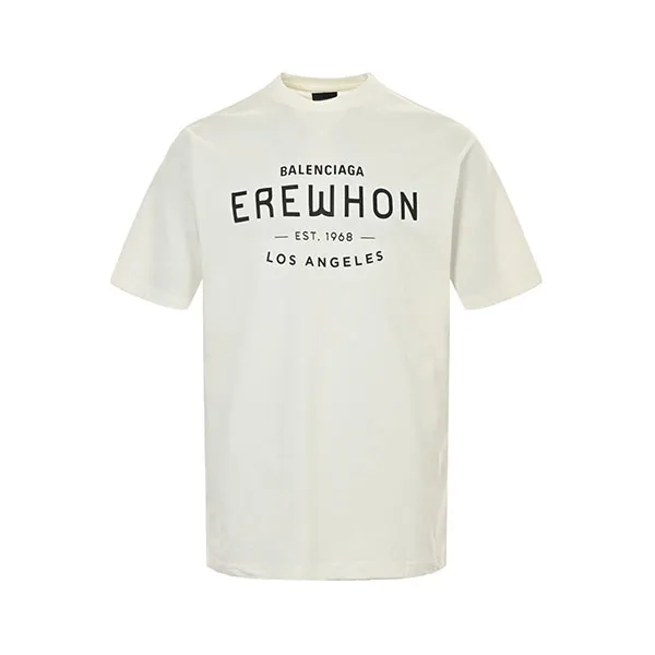 バレンシアガ コピー EREHON ロサンゼルス オーバーサイズ Tシャツ 2色 baq23473