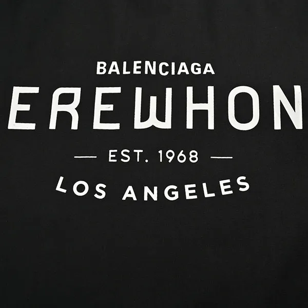 バレンシアガ コピー EREHON ロサンゼルス オーバーサイズ Tシャツ 2色 baq23473