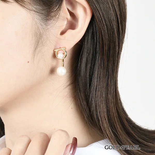 フェラガモ パールピアス スーパーコピー 760386