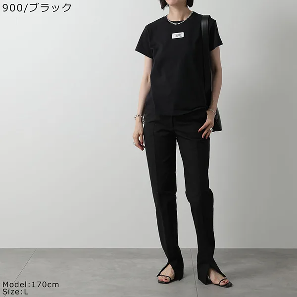 エムエムシックス Tシャツ 偽物 S52GC0327 S24312 ナンバリング ロゴT S24312