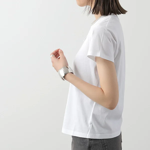 エムエムシックス Tシャツ 偽物 S52GC0327 S24312 ナンバリング ロゴT S24312