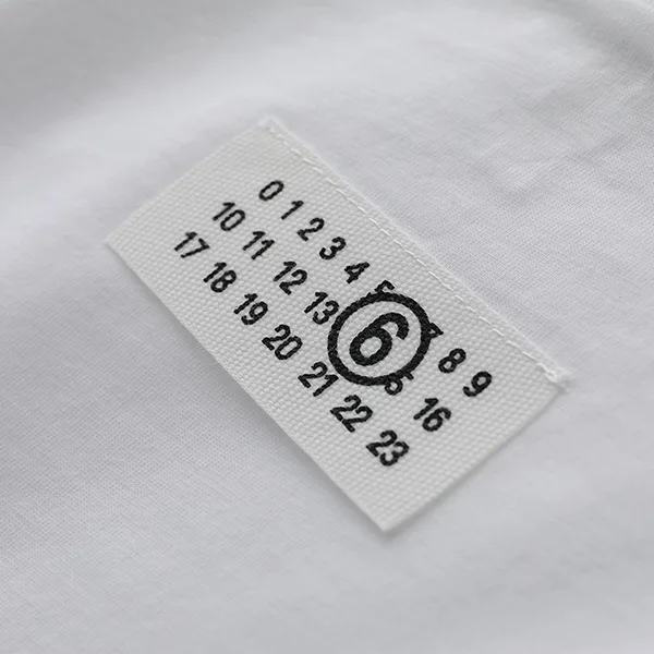 エムエムシックス Tシャツ 偽物 S52GC0327 S24312 ナンバリング ロゴT S24312