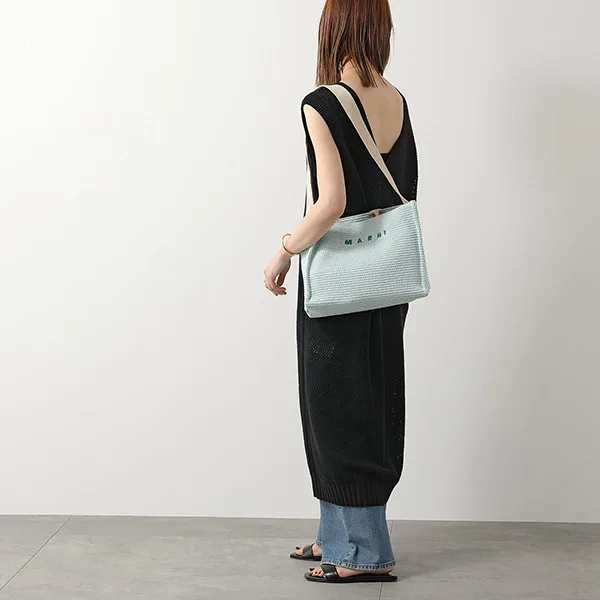 超人気☆マルニ かごバッグ スーパーコピー SMALL TOTE P3860