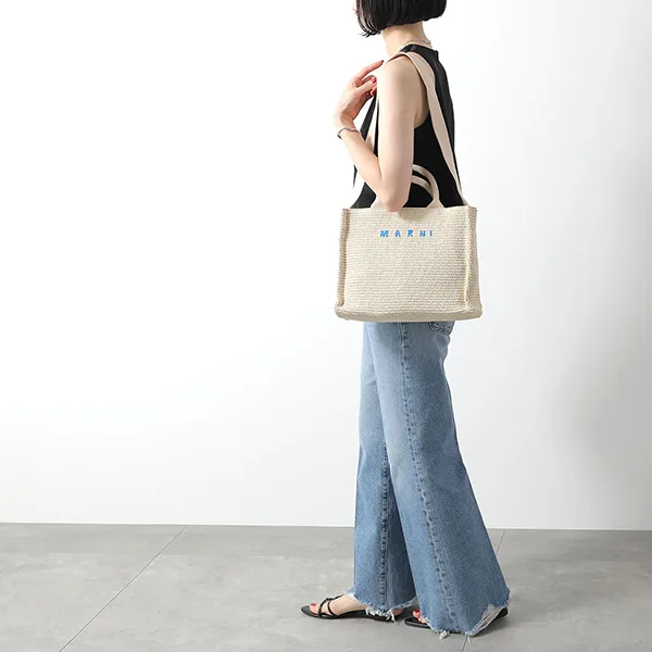超人気☆マルニ かごバッグ スーパーコピー SMALL TOTE P3860