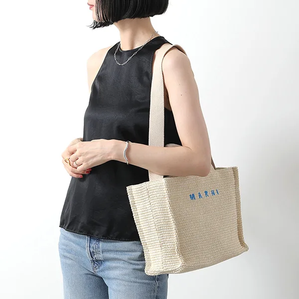 超人気☆マルニ かごバッグ スーパーコピー SMALL TOTE P3860