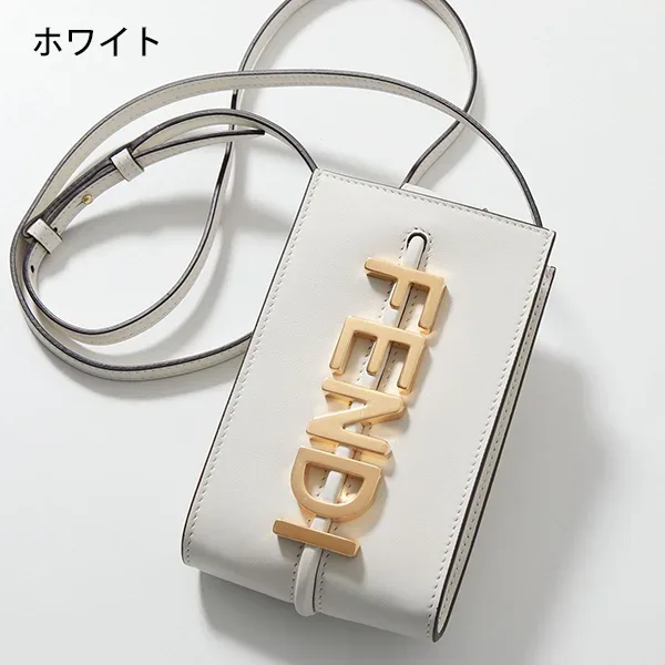 フェンディ フォンポーチ 7AS192 A5DY スマホケース ショルダーバッグ 偽物