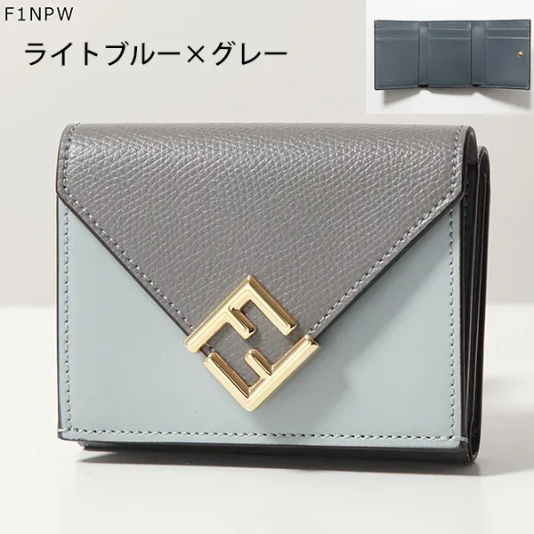 フェンディ 三つ折り財布 コピー 8M0480 ALV4 FFダイヤモンド