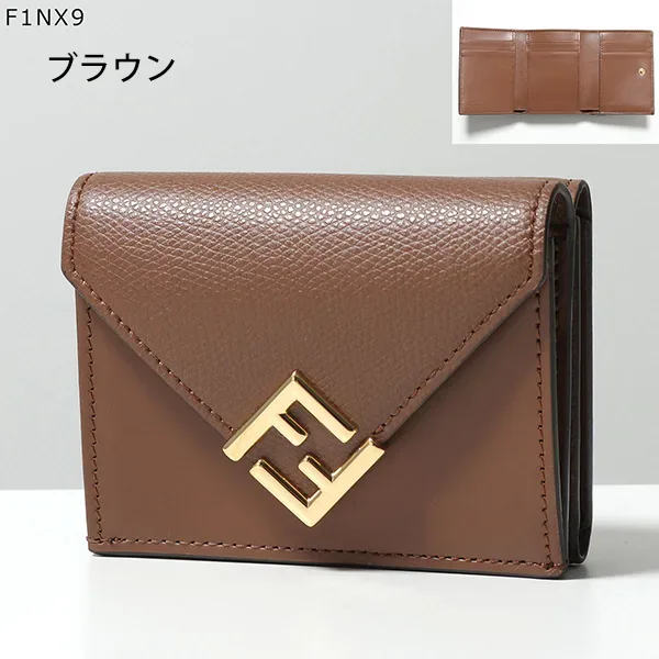 フェンディ 三つ折り財布 コピー 8M0480 ALV4 FFダイヤモンド
