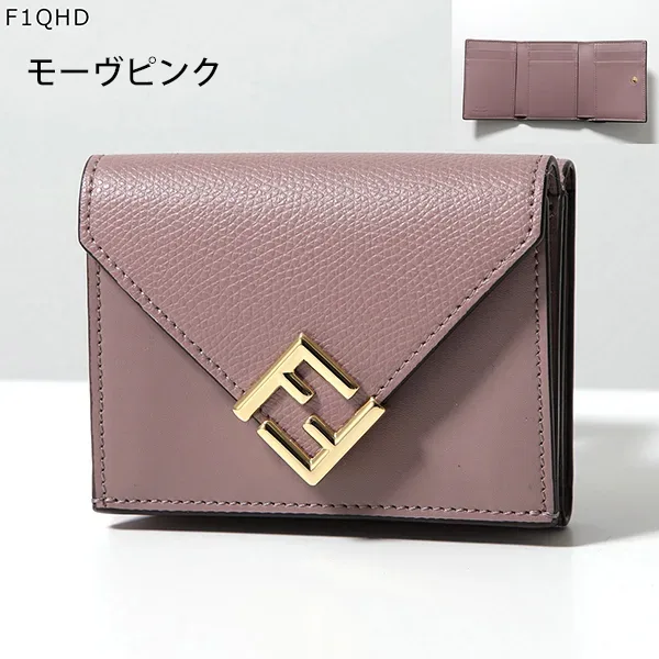 フェンディ 三つ折り財布 コピー 8M0480 ALV4 FFダイヤモンド