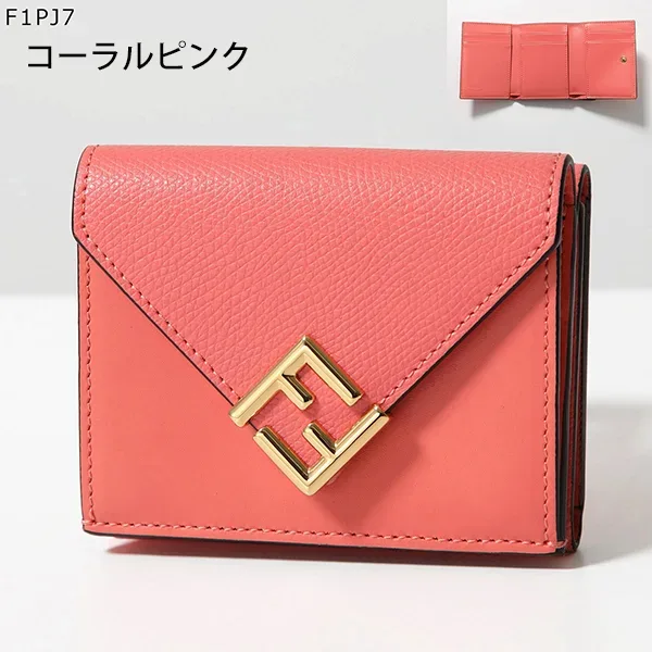 フェンディ 三つ折り財布 コピー 8M0480 ALV4 FFダイヤモンド