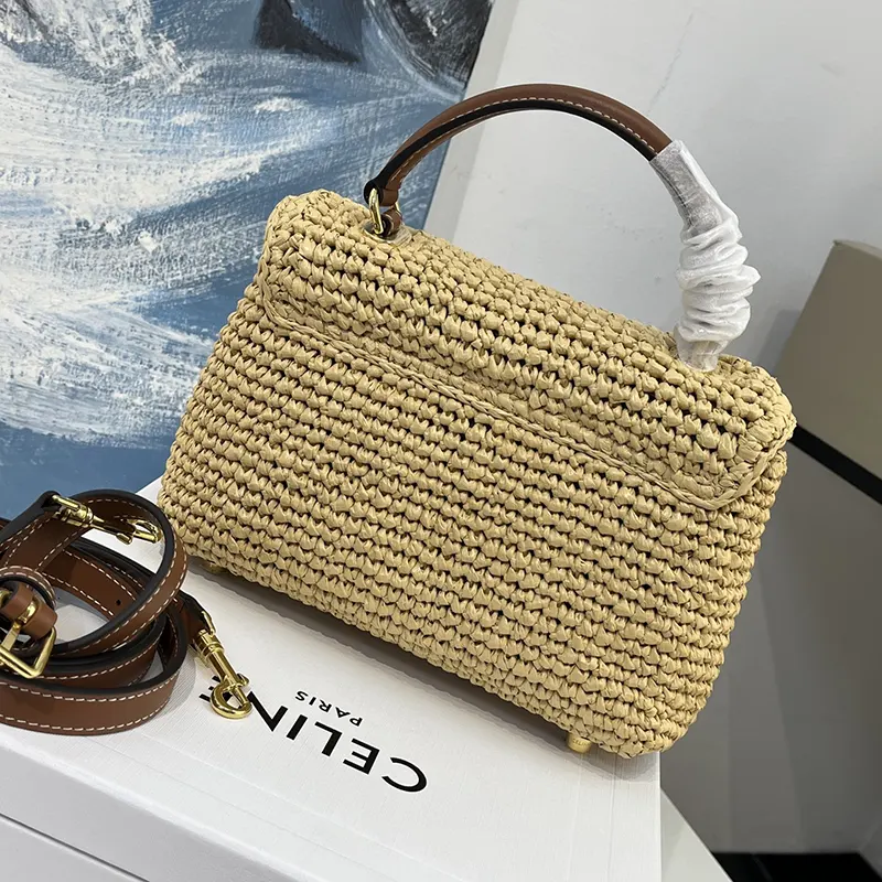 激安価格!セリーヌ ティーン ニノ ラフィア かごバッグ Cet94384