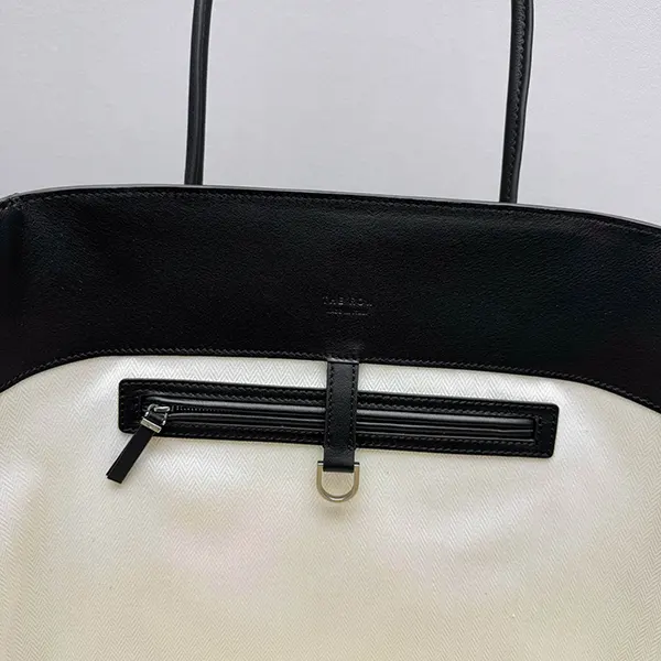 ザ・ロウ Marlo Large レザートートバッグ パチモン zaj74997