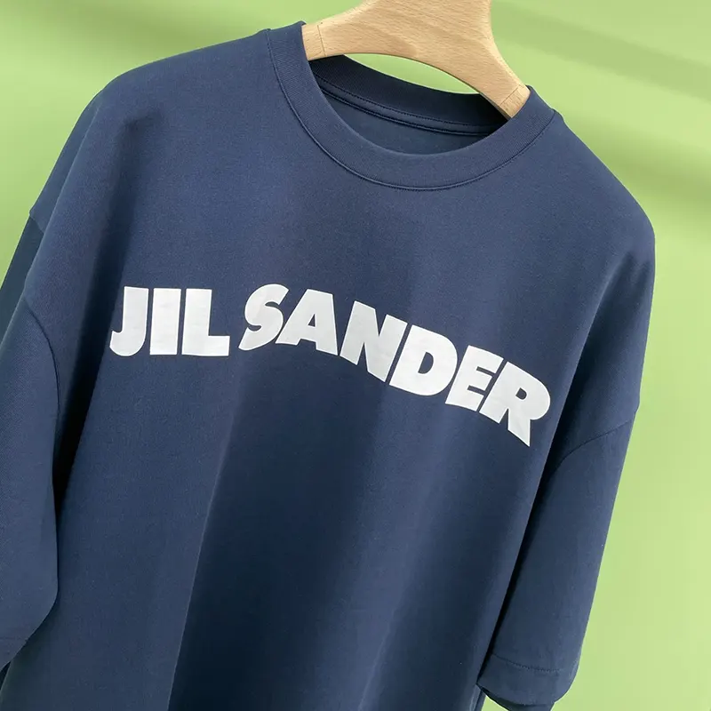 ジルサンダー N級品 クルーネック ロゴ Tシャツ 半袖 カットソー Jik93326
