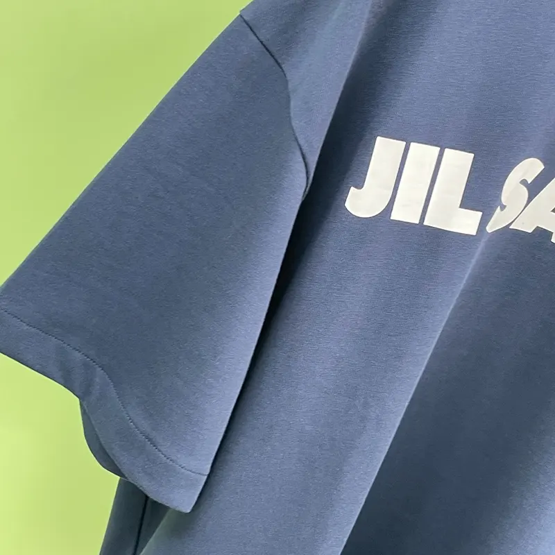 ジルサンダー N級品 クルーネック ロゴ Tシャツ 半袖 カットソー Jik93326