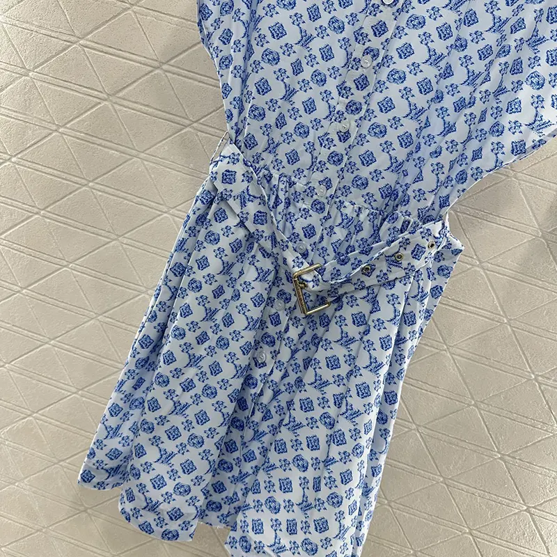 ルイヴィトン アクアレルシャツドレス ワンピース コピー商品 1AHGUN