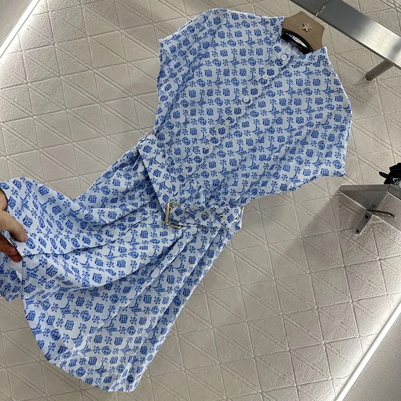 ルイヴィトン アクアレルシャツドレス ワンピース コピー商品 1AHGUN