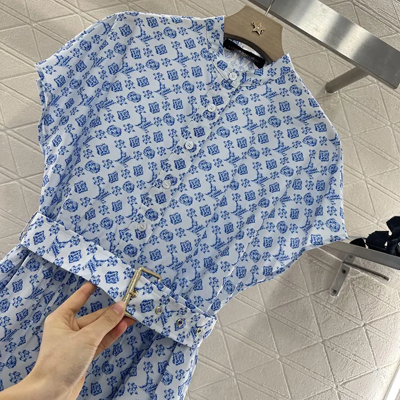ルイヴィトン アクアレルシャツドレス ワンピース コピー商品 1AHGUN