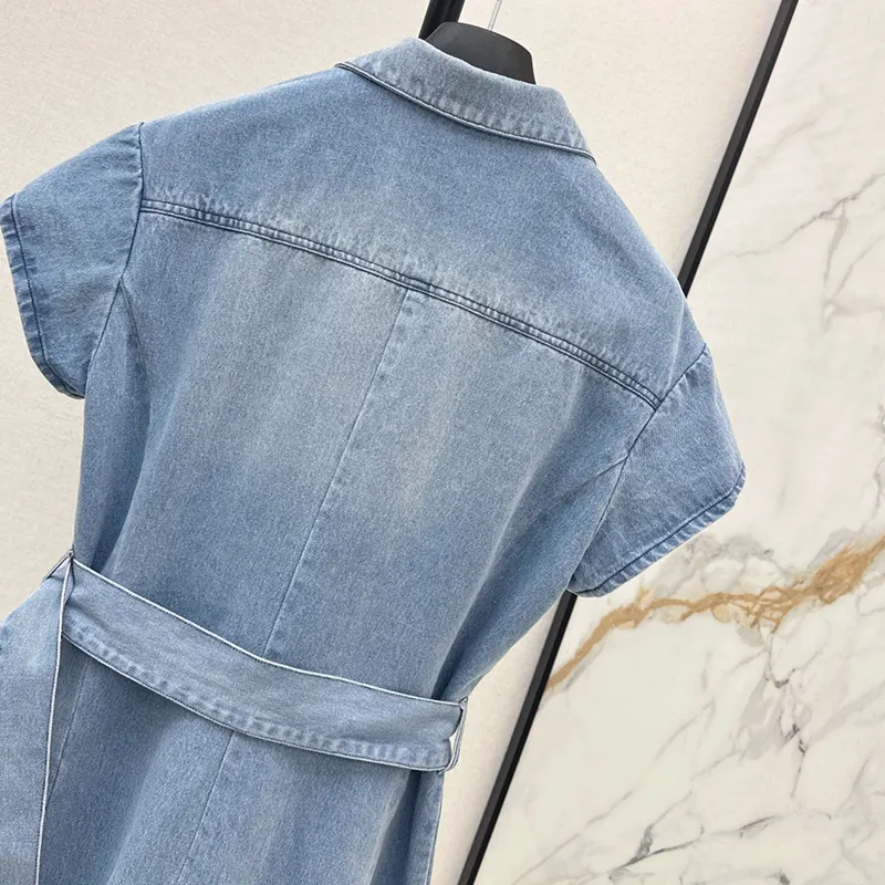 おすすめディオール Dioriviera ベルト付き ショート シャツドレス コピー商品 deo08461