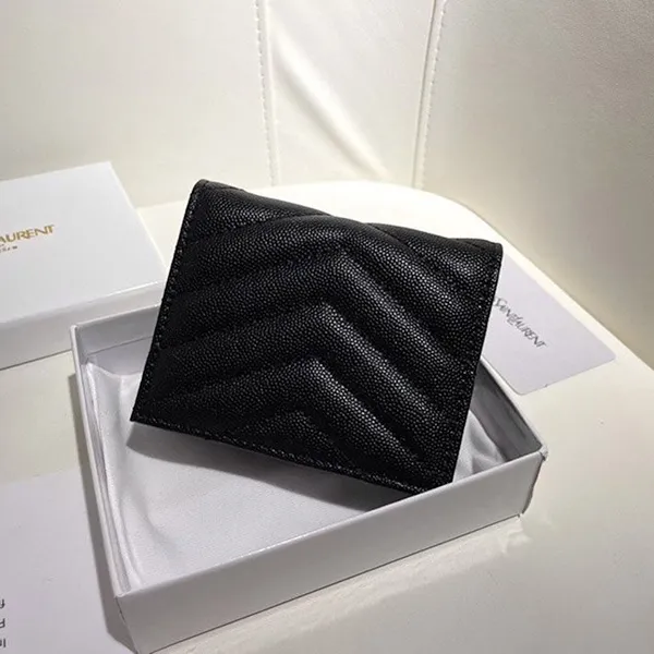 超話題!サンローラン☆待望の3つ折りミニ財布 偽物 Sac54529