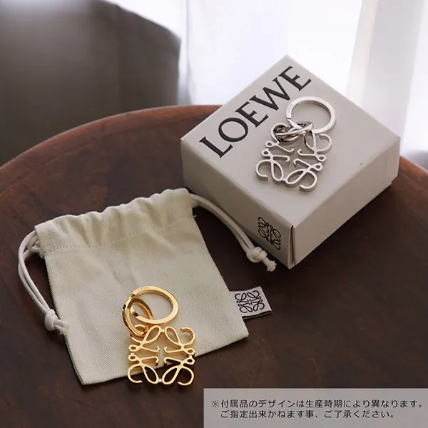 ロエベ キーリング コピー ANAGRAM KEYRING アナグラム キーホルダー チャーム カラー3色 11125