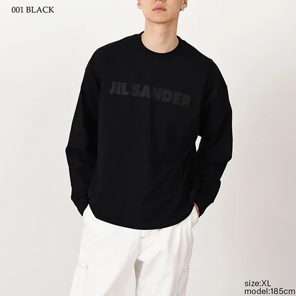 一目惚れ♪ジルサンダー ロゴ長袖Tシャツ スーパーコピー J21GC0167