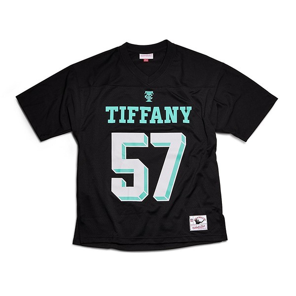 ティファニー NFL Mitchell & Ness 偽物 フットボールジャージ ティファニーブルー 限定モデル Tid49356
