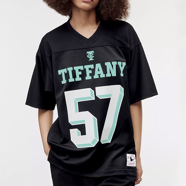 ティファニー NFL Mitchell & Ness 偽物 フットボールジャージ ティファニーブルー 限定モデル Tid49356