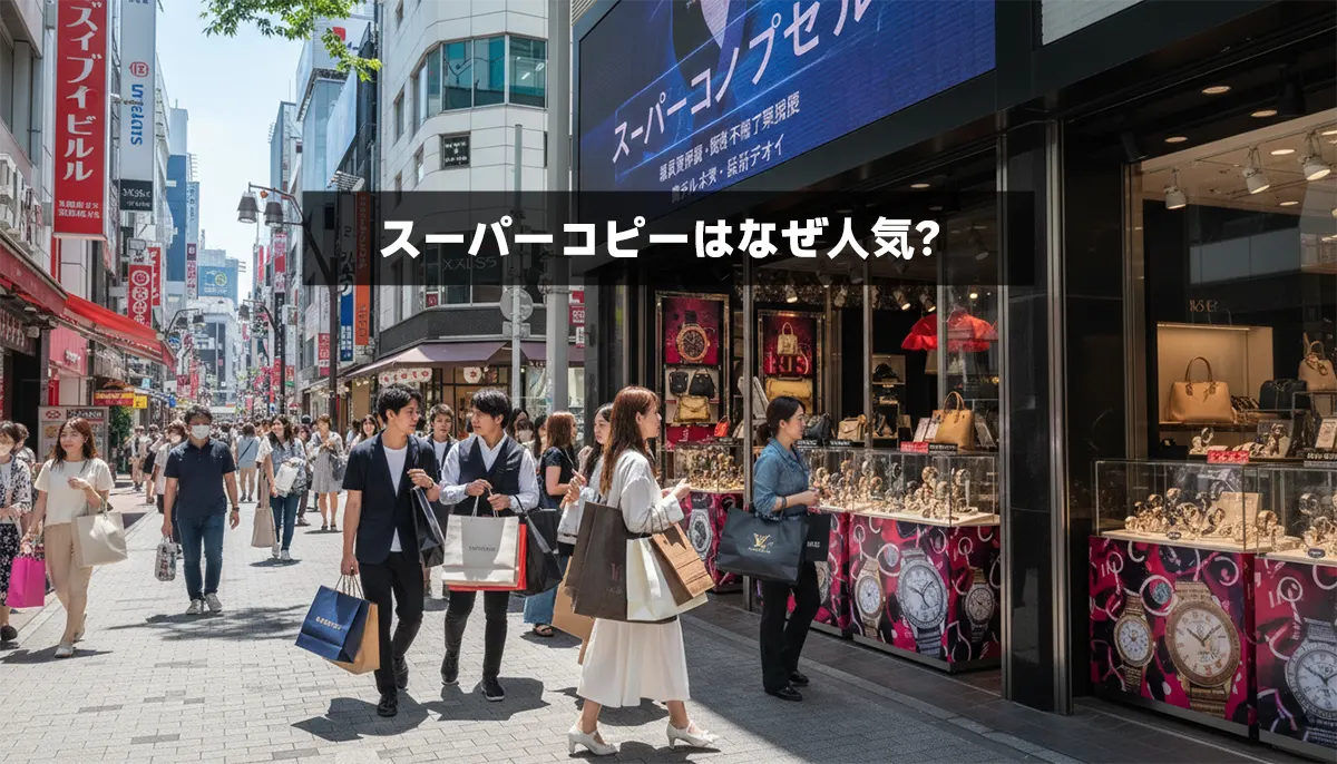 スーパーコピーはなぜ人気？