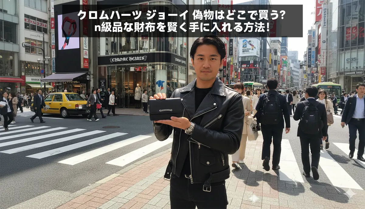 クロムハーツ ジョーイ 偽物はどこで買う？ n級品な財布を賢く手に入れる方法！
