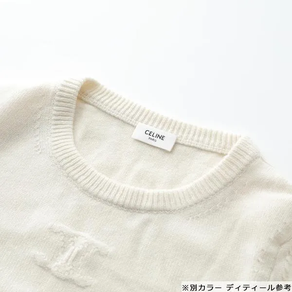 セリーヌ セーター コピー クルーネック カシミヤ RY02N317V.GBY4 RY02N317V