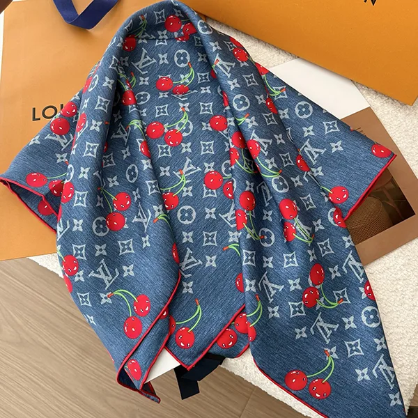 コラボ限定 ルイヴィトン LV × TM スカーフ 偽物 3色 M94966/ M96094