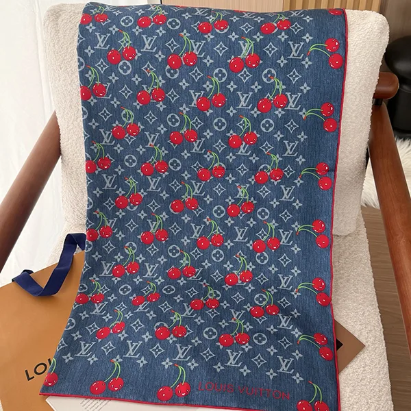 コラボ限定 ルイヴィトン LV × TM スカーフ 偽物 3色 M94966/ M96094