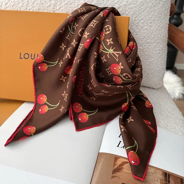 コラボ限定 ルイヴィトン LV × TM スカーフ 偽物 3色 M94966/ M96094