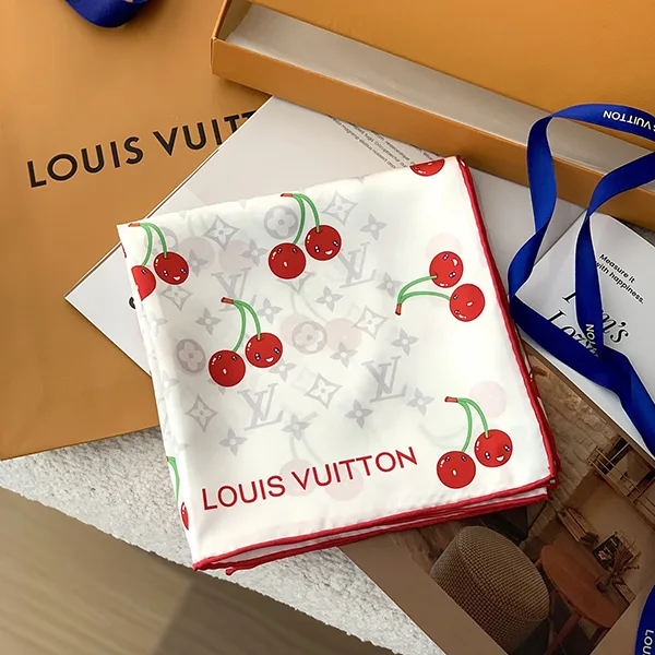 コラボ限定 ルイヴィトン LV × TM スカーフ 偽物 3色 M94966/ M96094