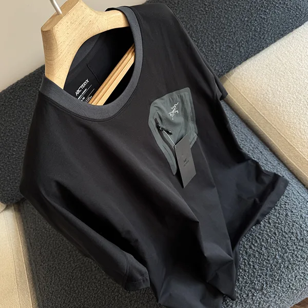 アークテリクス 偽物 コンシールポケットSS メンズ Tシャツ arm00215