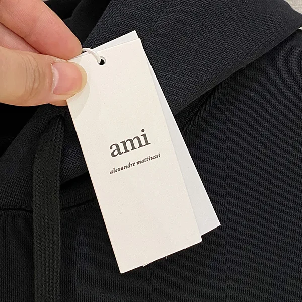 【完売必至★】アミパリス パッチ パーカー コピー ブラック amz94989
