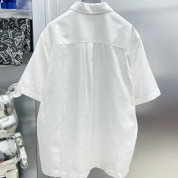 ジバンシィ 偽物 25SS 新作 ロゴ刺繍 レターポケット 半袖シャツ jim01048