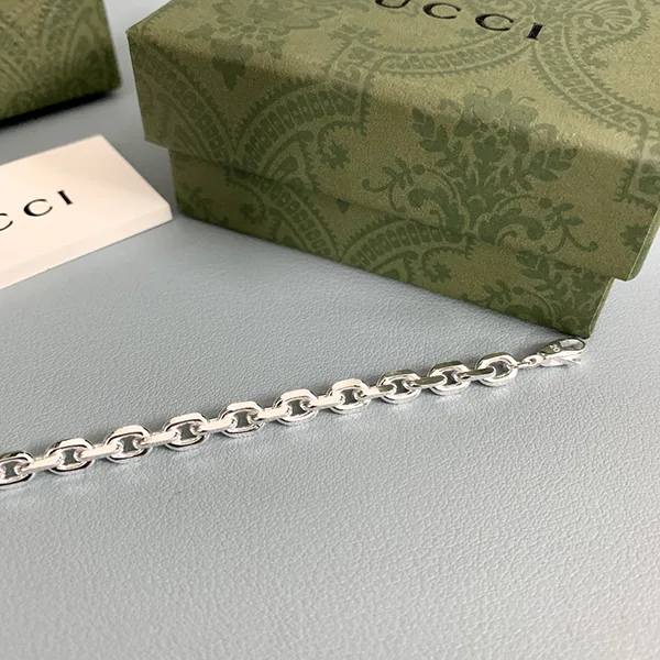 お洒落 【SALE】グッチ インターロッキングシルバー ブレス 偽物 620798