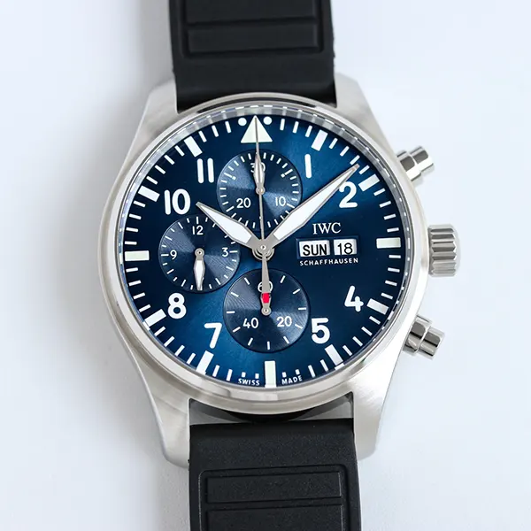 超人気☆ IWC パイロット・ウォッチ・クロノグラフ 41 ブルー iwo05688