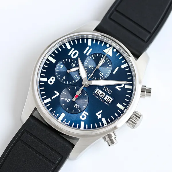 超人気☆ IWC パイロット・ウォッチ・クロノグラフ 41 ブルー iwo05688