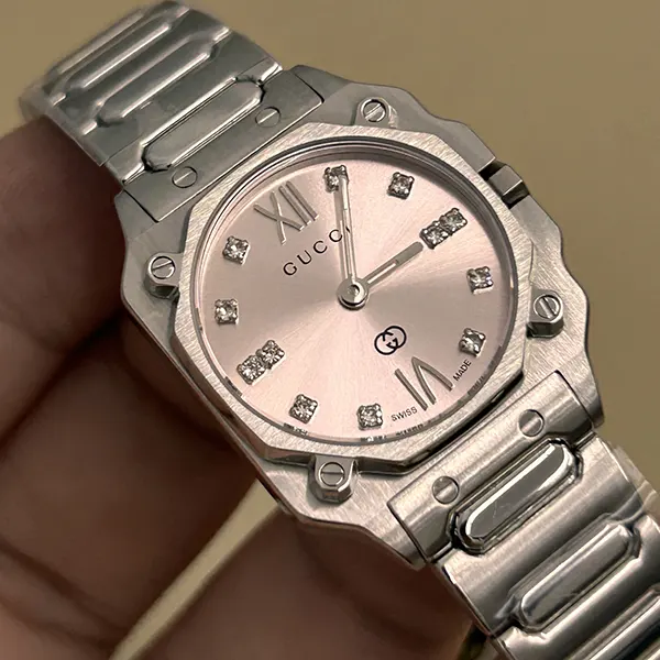 n級品 おすすめ グッチ Gフラット 24mm 時計 YA166501