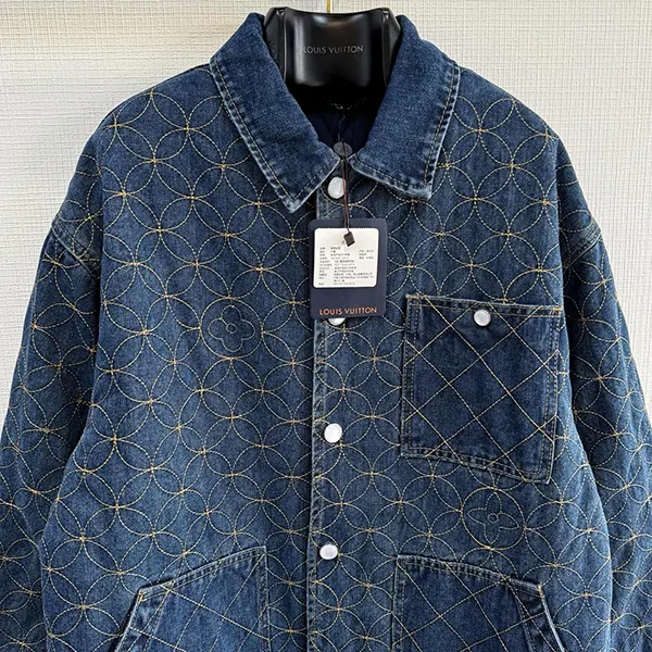 プレゼント最適 ルイヴィトン デニムブルゾン ジャケット vua07859