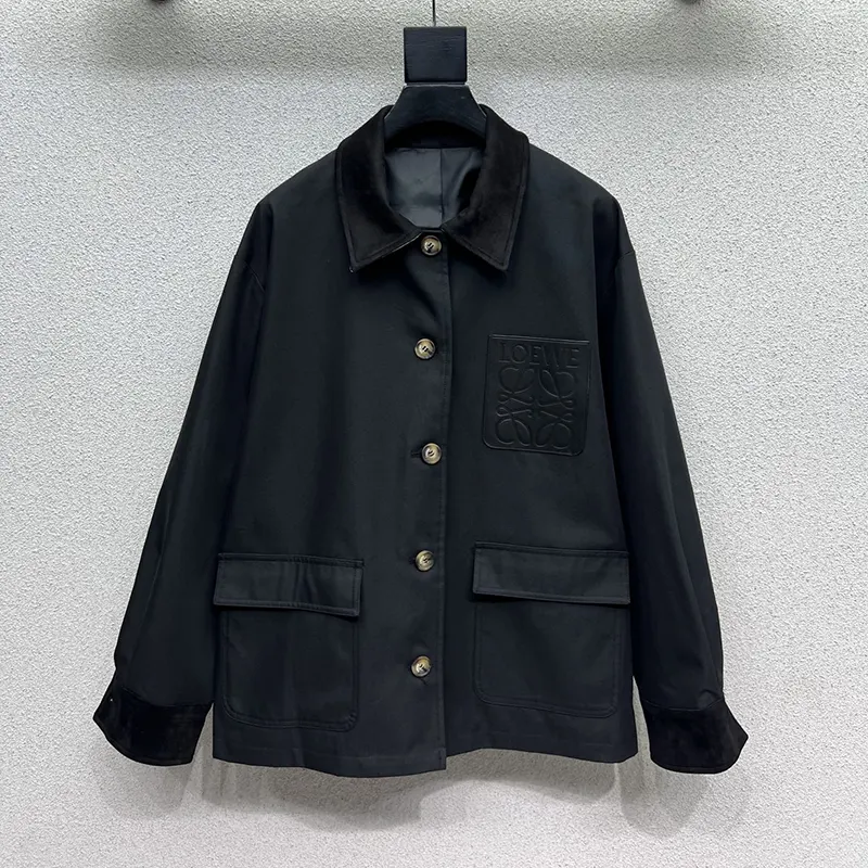 お洒落ロエベ ワークウェア ジャケット コットン&リネン スーパーコピー 2色 lok34442
