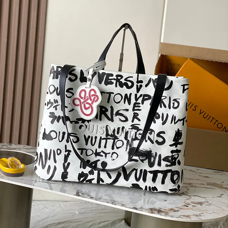 NIGO コラボ ルイヴィトン コピー ショッパー・トート MM バッグ N40797