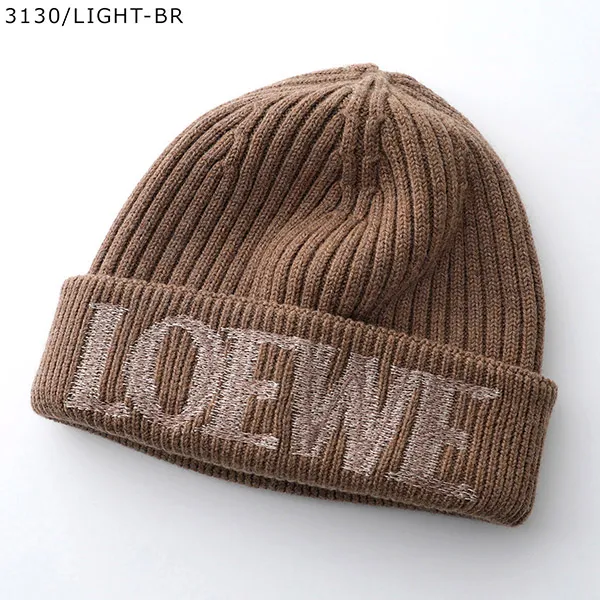 定番 ロエベ ニット帽 スーパーコピー ロゴ刺繍 ニットキャップ ビーニー カラー5色 F540257X23
